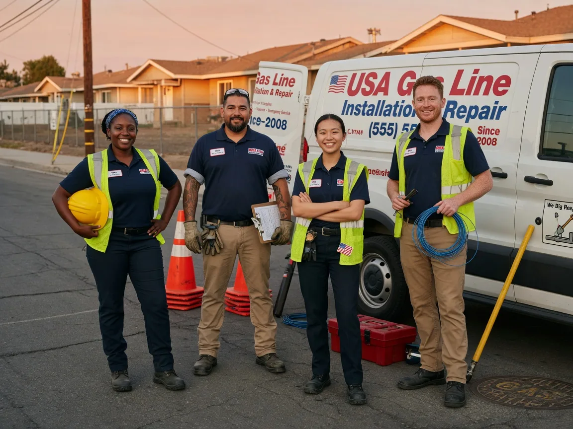 Gas Line Installation company in Platina, CA